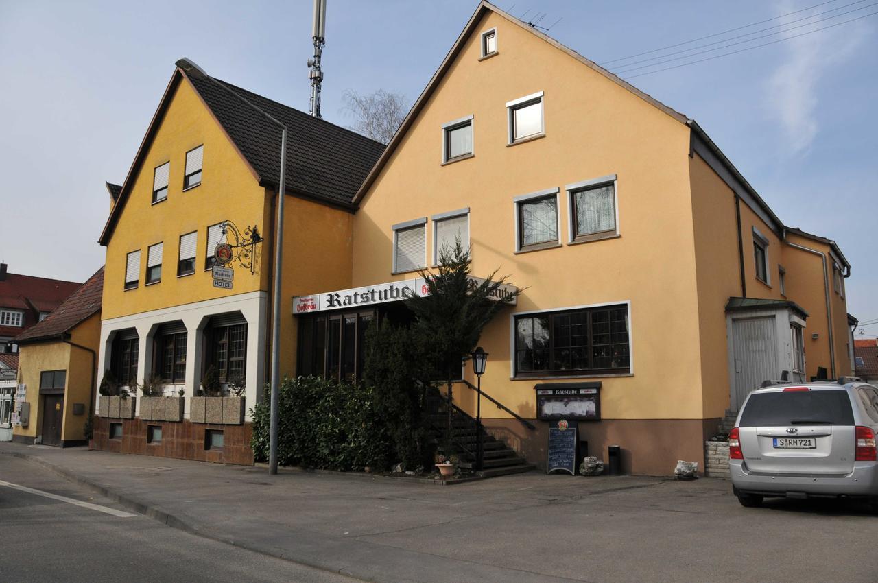 Hotel Gasthof Ratstube Kirchheim unter Teck Luaran gambar
